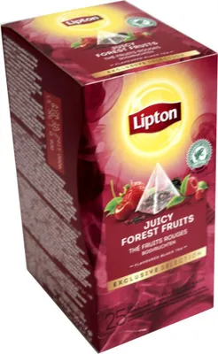 Produktbild von Lipton Exclusive Selection Tee aus Waldfrüchten 25 x 1,7 Gramm