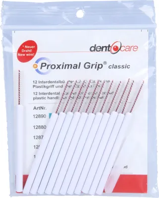 Produktbild von Proximal-Grip fein weiß Interdentalbürste, 12 St. Interdentalbürsten