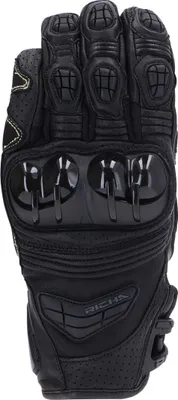 Produktbild von Richa Stealth perforierte Motorrad Handschuhe, schwarz, M