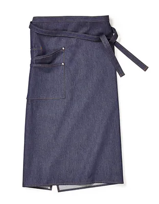 Produktbild von CG Workwear 04122-32 | Bistroschürze Oricola - 80 x 100 cm - Farbe: Denim - Größe: 80 x 100 cm