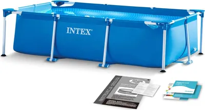 Zdjęcie produktu dla Basen ogrodowy stelażowy 300 x 200 x 75 cm INTEX 28272