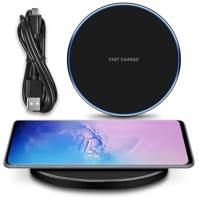 Produktbild von Wireless Ladestation für Samsung Galaxy S10 Kabellos Ladematte Charger Ladegerät