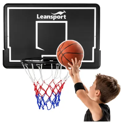 Immagine prodotto di Cestino da basket da giardino, da appendere, nero, 90 cm