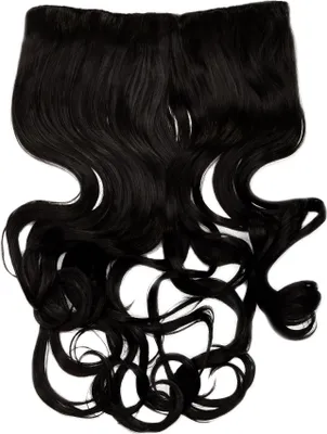 Produktbild von WIG ME UP Haarverlängerung 5 Clips lockig dunkelbraun WH5008-180C-3