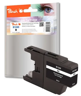 Produktbild von Peach 316318, Schwarz, Tinte auf Pigmentbasis, 15 ml, 1 Stück(e), 735 Seiten