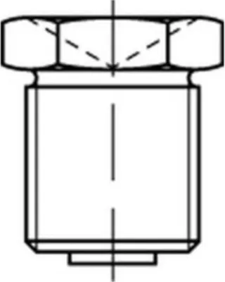 Image de Graisseur à entonnoir DIN 3405 acier AM 8x1 galv. vz 034050110080100