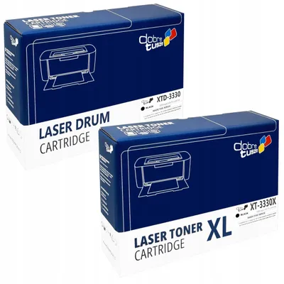 Image de Dobretusze Tambour + Toner XL Compatible Noir Xerox 3330