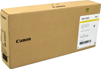 Produktbild von Canon PFI-710Y, Gelb, Tinte auf Pigmentbasis, 700 ml