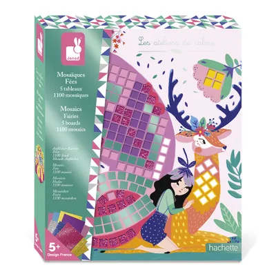 Produktbild von Janod Mosaik Bastelset Märchen - Kreatives Hobby für Kinder