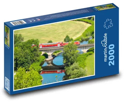 Obrázek produktu pro martinpuzzle - Puzzle 2000 - Vlak - most
