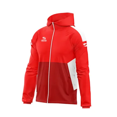 Produktbild von alpas Allwetterjacke/Regenjacke/Laufjacke Calcio Rot Größe: XXXL