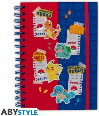 Produktbild von POKEMON - Notebook Blue & Red Partners