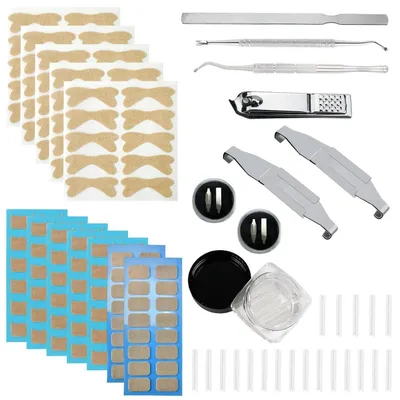 Produktbild von Fußpflege Set für eingewachsene Zehennägel mit Nagelknipser & Korrekturstreifen