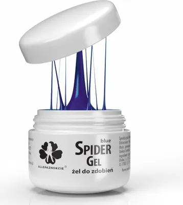 Productafbeelding van Spider Gel Blau 3ml voor nageldecoratie