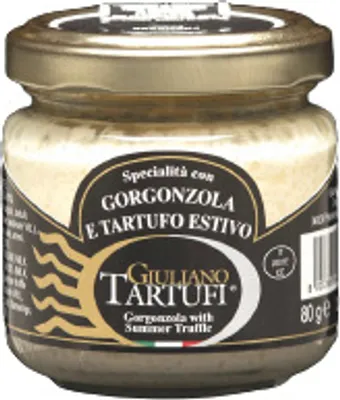 Produktbild von Gorgonzola s letnou hľuzovkou, 80 g