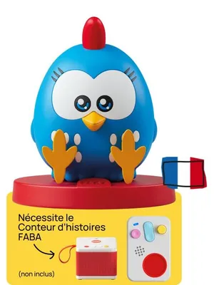 Imagen del producto de FABA: Personaje sonoro, "Poulette", "Petit Pois"