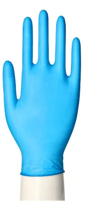Zdjęcie produktu dla Papstar Medi Inn Handschuhe ungepudert Latex blau Gr.M 100 Stück