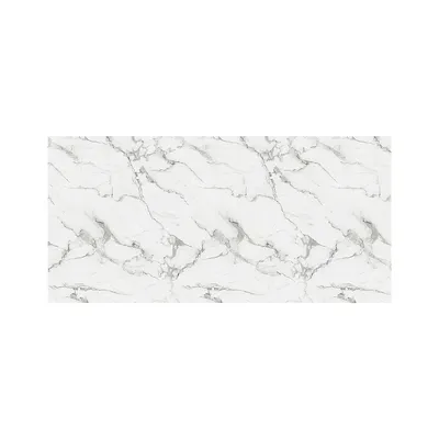 Produktbild von IZODEKOR - PVC Wandpaneel Marmoroptik 122x260 cm – Wasserfest & Hitzebeständig für Küche & Bad - Model: Arctic Breeze L