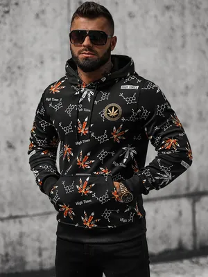 Obrázok produktu pre Ozonee Pánska mikina s kapucňou Swim čierna L