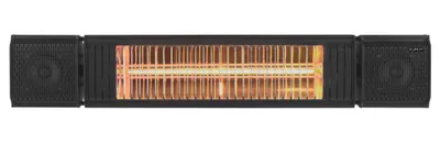 Produktbild von Eurom 334562, Freistehender Terrassenheizer, Schwarz, Aluminium, Elektro, 2200 W, 25 m²