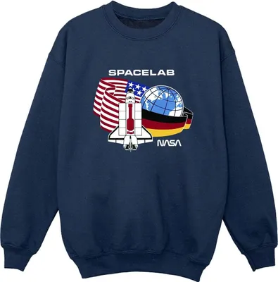 Immagine prodotto di NASA - Felpa "Space Lab" per ragazzi BI39918 (140-146) (Marineblau)