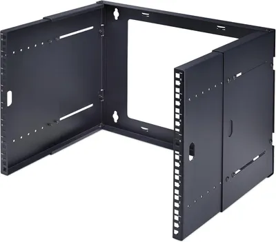 Immagine prodotto di Armadio server da parete, 8U, rack da 19 pollici, armadio di rete, rack server, armadio a telaio aperto