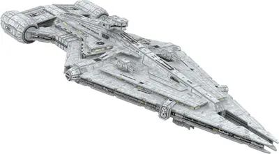 Produktbild von Revell 00325 Star Wars Mandalorian Imperial Light Cruiser 265 Teile 3D Puzzle in