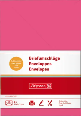 Immagine prodotto di 5XBRUNNEN 105125626 Briefumschl. B6 fuch