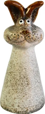 Produktbild von Zaunhocker Hase aus Keramik Dekofigur Osterdeko Gartenfigur Ostern Frühling Deko