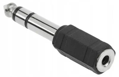 Produktbild von Lechpol ZLA0285S Klinkenadapter 3,5mm auf 6,3mm Stereo