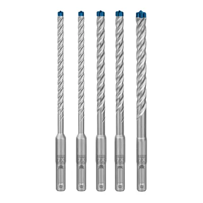 Immagine prodotto di Set di punte per trapano a percussione Bosch Expert SDS plus-7X 6/6/8/8/10  mm 5 pezzi - 2608900198