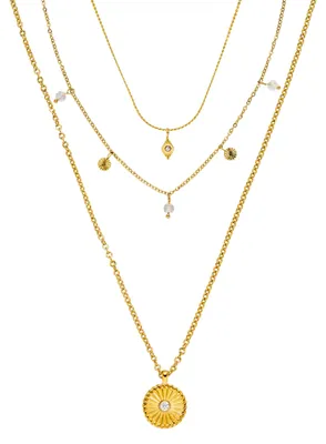 Produktbild von Purelei Kaipo Ketten Set (Gold) – Ketten für Damen aus langlebigem Edelstahl – W