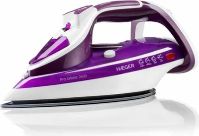 Immagine prodotto di Ferro da stiro a vapore Haeger Pro Glider 2600W
