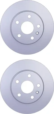Produktbild von 2 Bremsscheiben innenbelüftet Ø 67,4 mm 30 mm HELLA für u.a. OPEL INSIGNIA