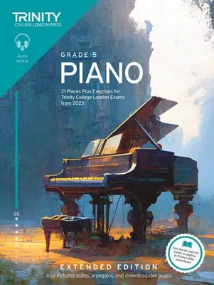 Produktbild von Trinity College London Piano Exam Pieces Plus Exercises from 2023: Grade 5: Extended Edition