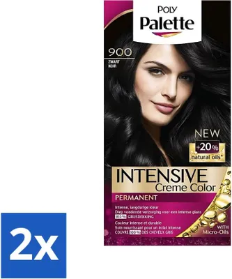 Imagen del producto de Poly Palette – Tinte para el cabello – 900 – 115 ml - Paquete económico - 2 unidades