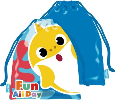 Obrázek produktu pro Baby Shark sendvičový sáček 26,5 cm zábavný sáček dětský svačinový box