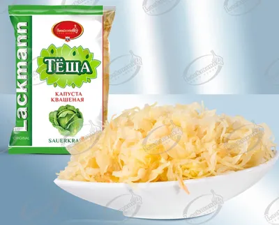 Produktbild von Sauerkraut – Lackmann Tjoscha SAUERKRAUT 500g