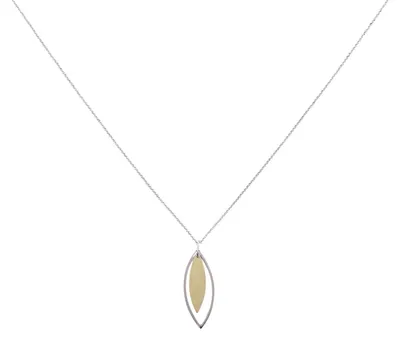 Produktbild von MIAMAR 1140628 Damen Collier Sterling-Silber 925 Bicolor Gold 64 cm
