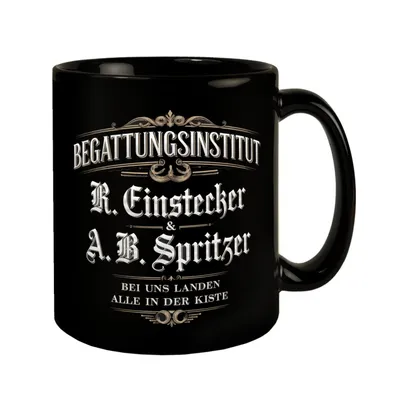 Produktbild von Begattungsinstitut Tasse - Bei uns landen alle in der Kiste