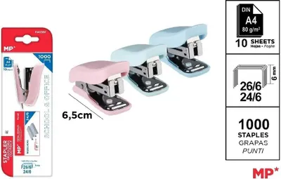 Image de Agrafeuse Mini 24/6 + Assortiment d'agrafes