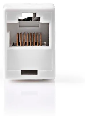 Produktbild von Nedis Netzwerkkoppler - CAT5e - Ungeschirmt - RJ45 Buchse - RJ45 Buchse - Gerade - ABS - Box