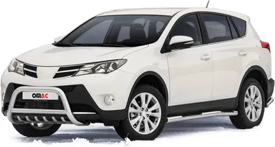 Obrázek produktu pro Ochranná lišta předního nárazníku pro Toyota RAV4 2013-2015 s ocelí ABE stříbrná