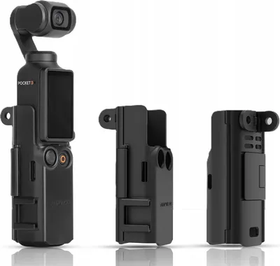 Zdjęcie produktu dla Obudowa Osłona Uchwyt Mocowanie Boczne na System GoPro do DJI OSMO POCKET 3 / OP3-BK743-D