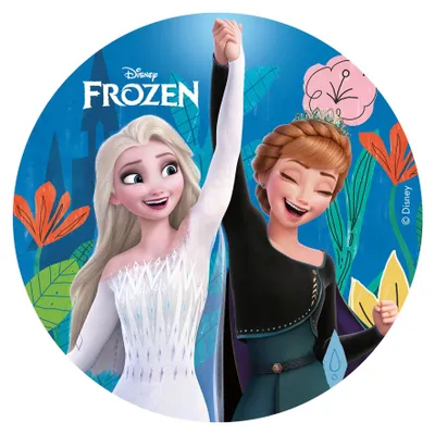 Produktbild von Tortenaufleger La Reine des Neiges 15,5 cm -