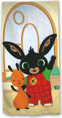 Produktbild von Handtuch Bing Hoppity 70x140 cm