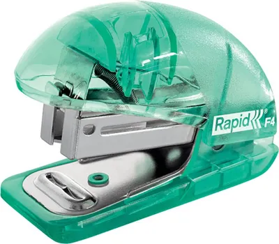 Produktbild von Rapid COLOURæICE, 10 Blätter, Grün, Standard-Clinch, 24/6 + 26/6, Acrylnitril-Butadien-Styrol (ABS), Metall, Kunststoff, 80 g/m²