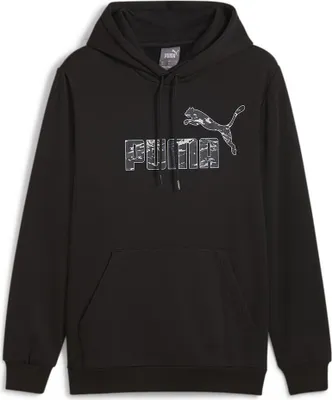 Image de Sweat à capuche Puma Ess+ Camo Noir XS Homme Noir XS