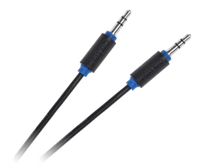 Productafbeelding van Cabletech Aux Kabel - Audio Kabel - 3.5mm Jack (m) naar 3.5mm Jack (m) - 1.8m - Zwart