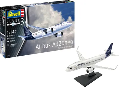 Image de Revell Airbus A320neo "Lufthansa" New Livery 1:144